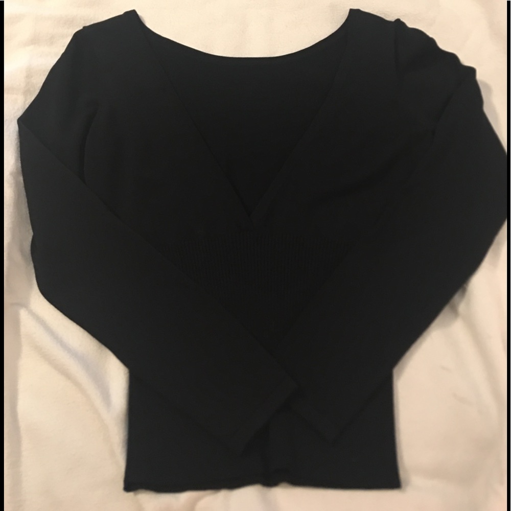 Light weight black sexy sweater